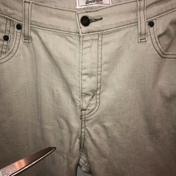 Levi Strauss Womens Size 16 Medium Gray Stretch Bootcut Pockets Denim Jeans - Picture 5 of 10